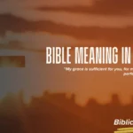 Bible Meaning in Marathi
