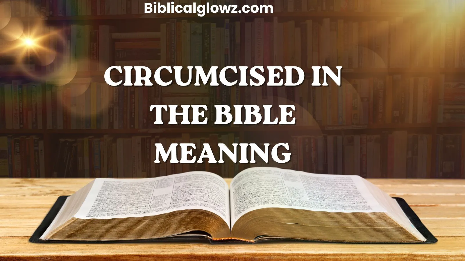 Circumcised in the Bible Meaning
