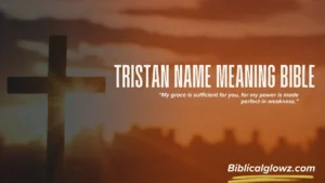 Tristan Name Meaning Bible