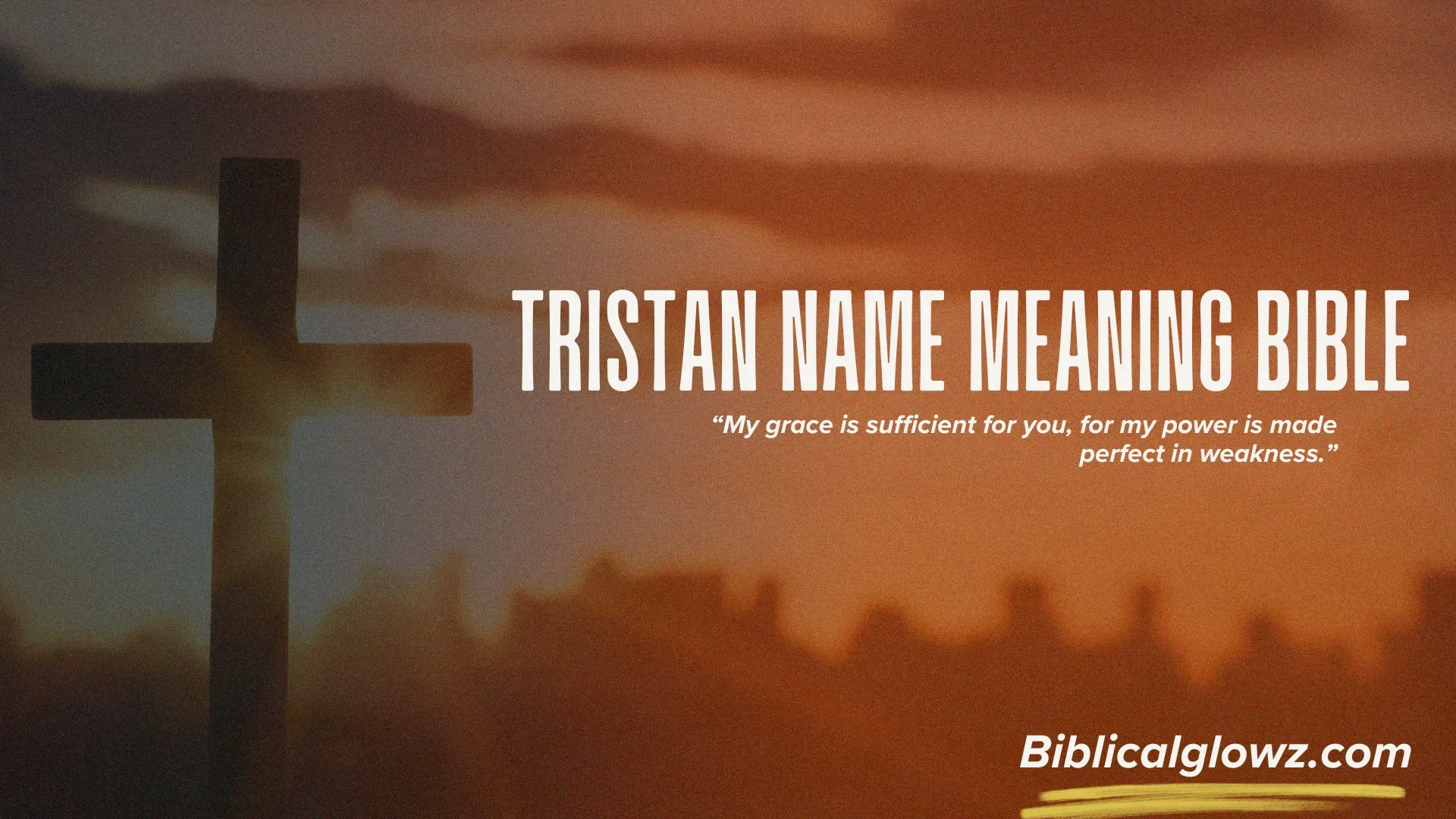 Tristan Name Meaning Bible