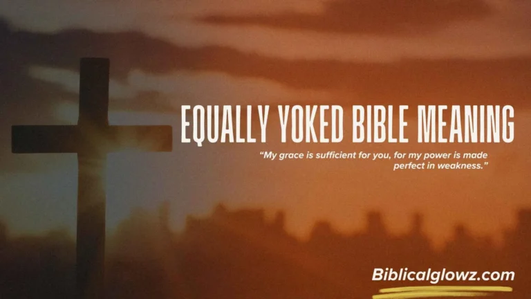 Equally Yoked Bible Meaning