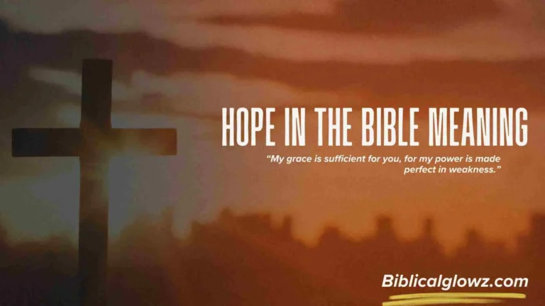 Hope in the Bible Meaning