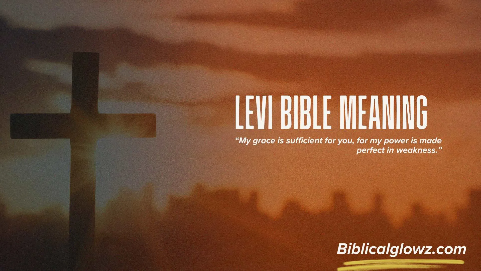 Levi Bible Meaning