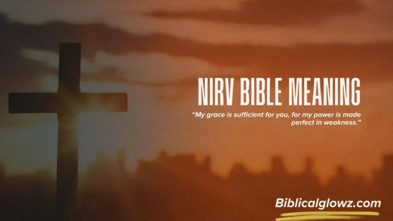 NIrV Bible Meaning