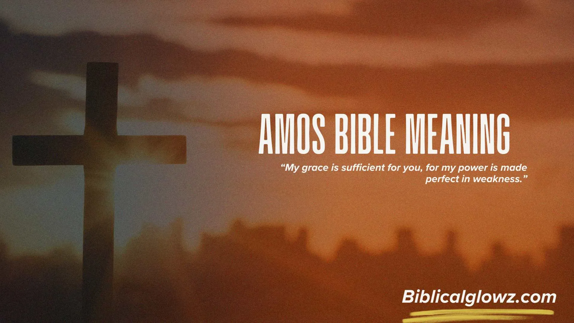 Amos Bible Meaning