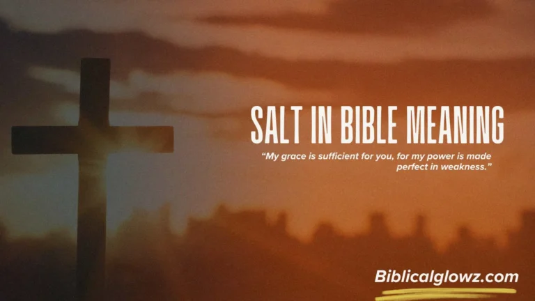 Salt in Bible Meaning